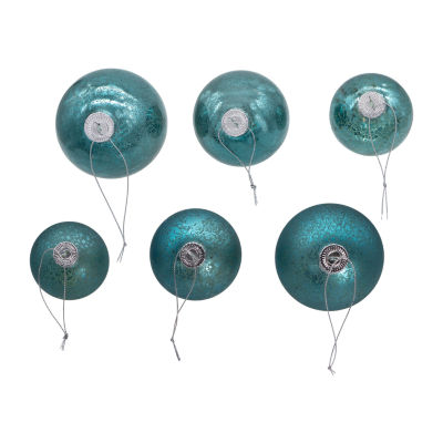 Kurt Adler Teal Ball 20-pc. Christmas Ornament