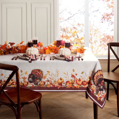 Elrene Home Fashions Heritage Turkey Tablecloth