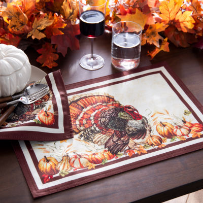 Elrene Home Fashions Heritage Turkey 4-pc. Placemat