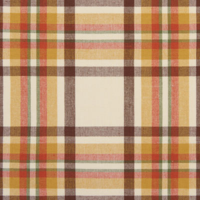 Elrene Home Fashions Harvest Russet Plaid Tablecloths