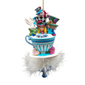 Glass Alice in Wonderland Ornaments- Set 4 - PHAG