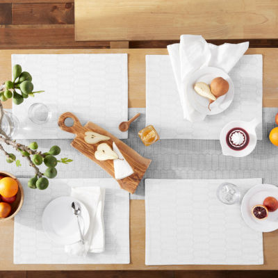 Martha Stewart Honeycomb 4-pc. Placemat Set