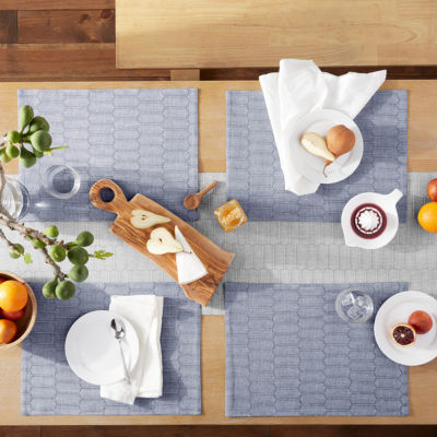 Martha Stewart Honeycomb 4-pc. Placemat Set