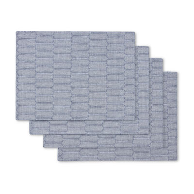 Martha Stewart Honeycomb 4-pc. Placemat Set