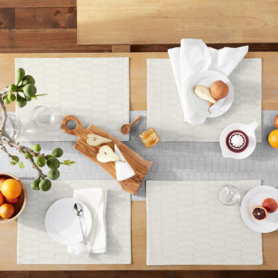 Martha Stewart Honeycomb 4-pc. Placemat Set