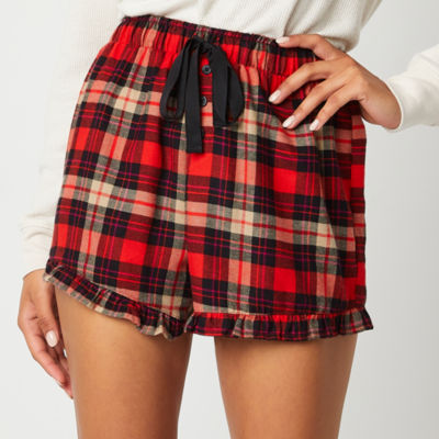 Plaid discount pajama shorts