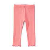 Thereabouts Little & Big Girls High Rise Full Length Leggings, Color:  Queens Rose - JCPenney