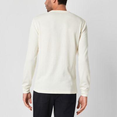 Shaka Wear White Heavyweight Long Sleeve Thermal T-Shirt