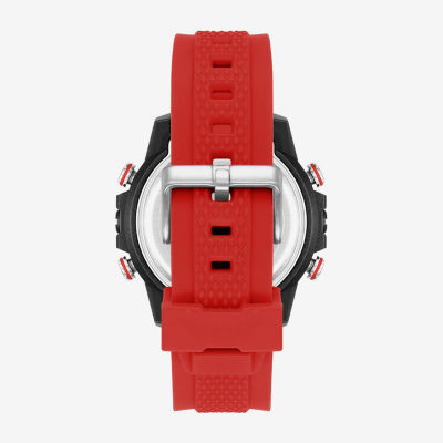 Armitron Mens Red Strap Watch 40/8510brd