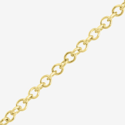 "Peace" Womens 3/8 CT. T.W. Natural White Diamond 14K Gold Bar Pendant Necklaces