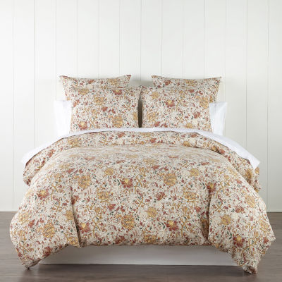 Linden Street Hawthorn 3-pc. Floral Comforter Set