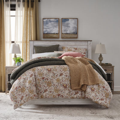 Linden Street Hawthorn 3-pc. Floral Duvet Cover Set