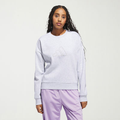 adidas Womens Crew Neck Long Sleeve Sweatshirt