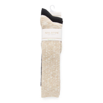 Gold Toe Slouch Womens 2 Pair Crew Socks