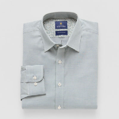 Stafford Mens Regular Fit Long Sleeve Dress Shirt