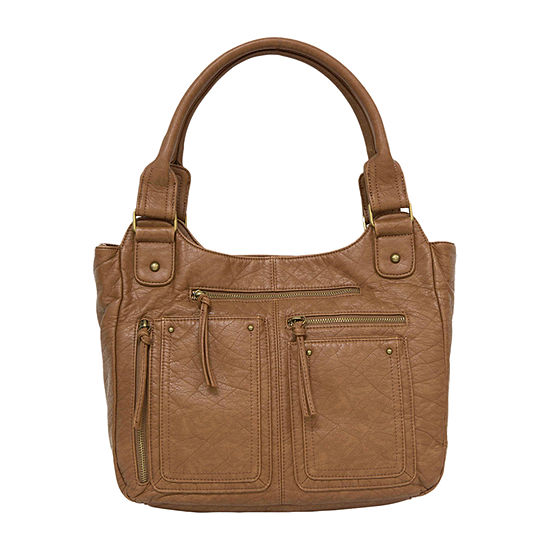 Bueno of California Washed Double Shoulder Bag