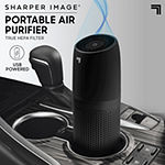 Sharper Image Portable Air Purifier with True HEPA Filter