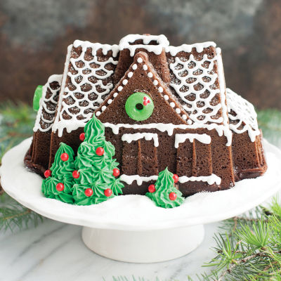 Nordicware Gingerbread House Bundt Pan