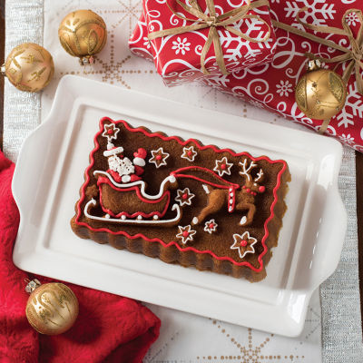 Nordicware Santa's Sleigh 10" Loaf Pan