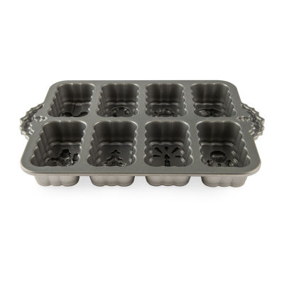 Nordicware Holiday 8-Cup Mini Loaf Pan