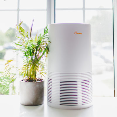 Crane True HEPA Air Purifier With Germicidal UV Light, 300 Sq Ft. Coverage, Premium