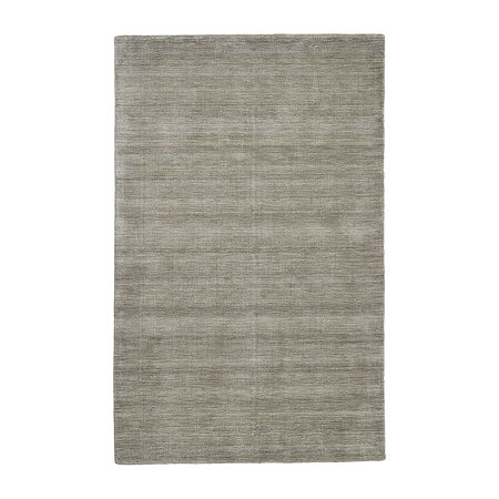 Weave And Wander Celano Solid Flatweave Indoor Rectangle Accent Rugs, One Size, Gray