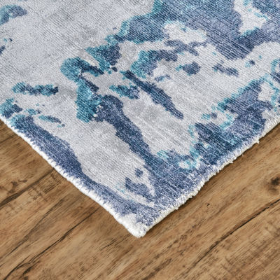 Weave And Wander Cashel Abstract Hand Woven Indoor Rectangle Area Rug