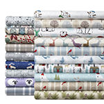 Shavel Micro Flannel Printed Sheet Set