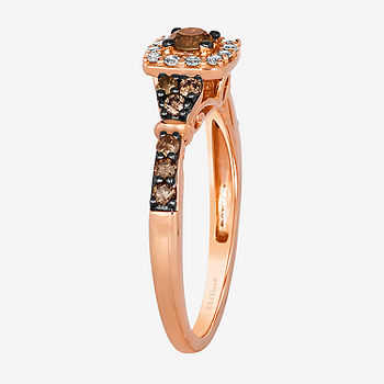 Damier Ring, Pink Gold and diamonds - Jewelry - Categories