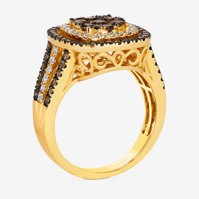 Le Vian® Ring featuring 1 1/6 CT. Chocolate Diamonds® 1/3 CT. Nude Diamonds™ set in 14K Honey Gold™