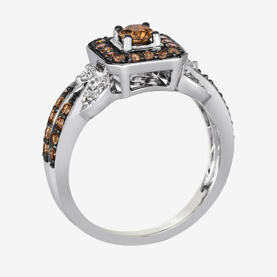Le Vian® Ring featuring 5/8 CT. Chocolate Diamonds® 1/8 CT. Nude Diamonds™ set in 14K Vanilla, Honey or Strawberry Gold™