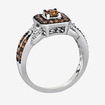 Le Vian® Ring featuring 5/8 CT. T.W. Chocolate Diamonds®  1/8 CT. T.W. Nude Diamonds™  set in 14K Vanilla Gold®