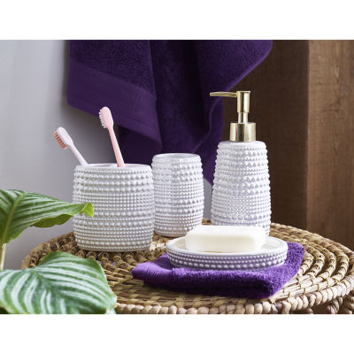 Global Dolomite Iridescent Toothbrush Holder