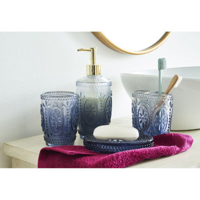 Global Faux Glass Toothbrush Holder