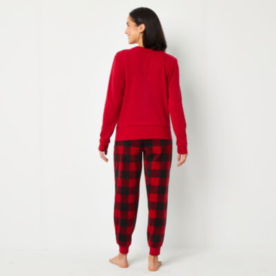 Buffalo Plaid Elf Sweatshirt Matching Family Pajamas