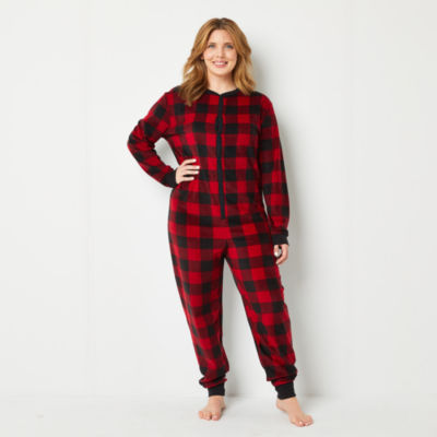 Buffalo Plaid One Piece Matching Family Pajamas