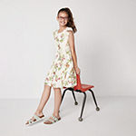 by&by girl Little & Big Girls Sleeveless Flutter Sleeve A-Line Dress