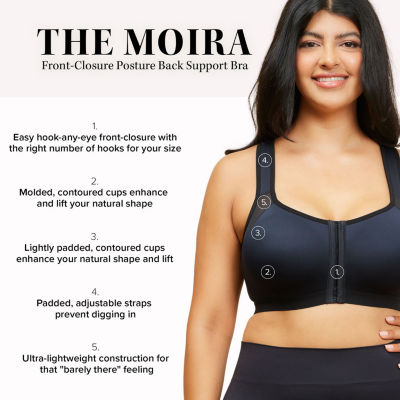 Leading Lady The Moira - Front Close Posture Back Support Bra 5031