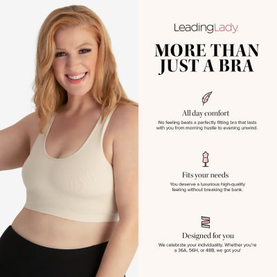 Leading Lady� The Olivia - All-Around Support Comfort Sports Bra 5504