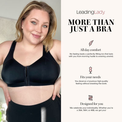 Leading Lady® The Lillian - Back Smoothing Seamless Support Bra- 5503