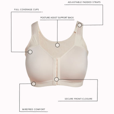 Leading Lady® The Lillian - Back Smoothing Seamless Support Bra- 5503