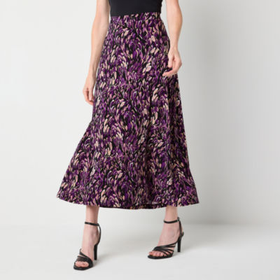 Black Label by Evan-Picone Womens Maxi Skirt