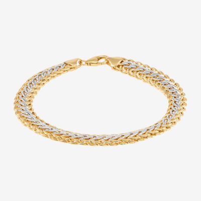 14K Gold 7.5 Inch Hollow Link Link Bracelet