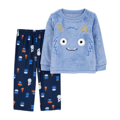 Carter's Velboa Toddler Boys 2-pc. Pant Pajama Set