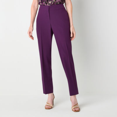 Black Label by Evan-Picone Womens Straight Fit Straight Suit Pant