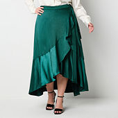 Jcpenney women's plus size skirts best sale