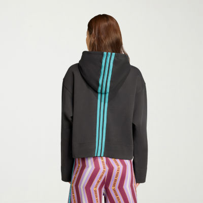 adidas Womens Long Sleeve Fleece Active Hoodie