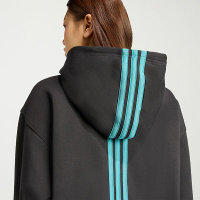 adidas Womens Long Sleeve Fleece Active Hoodie