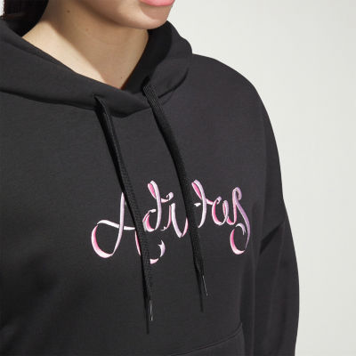 adidas Womens Long Sleeve Fleece Active Hoodie