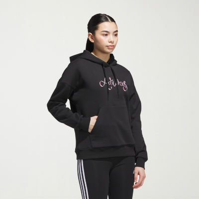adidas Womens Long Sleeve Fleece Active Hoodie